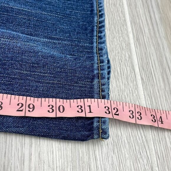 Silver Jeans Women's Isabel Distressed Boot cut Jeans Blue 28 - Picture 14 of 15